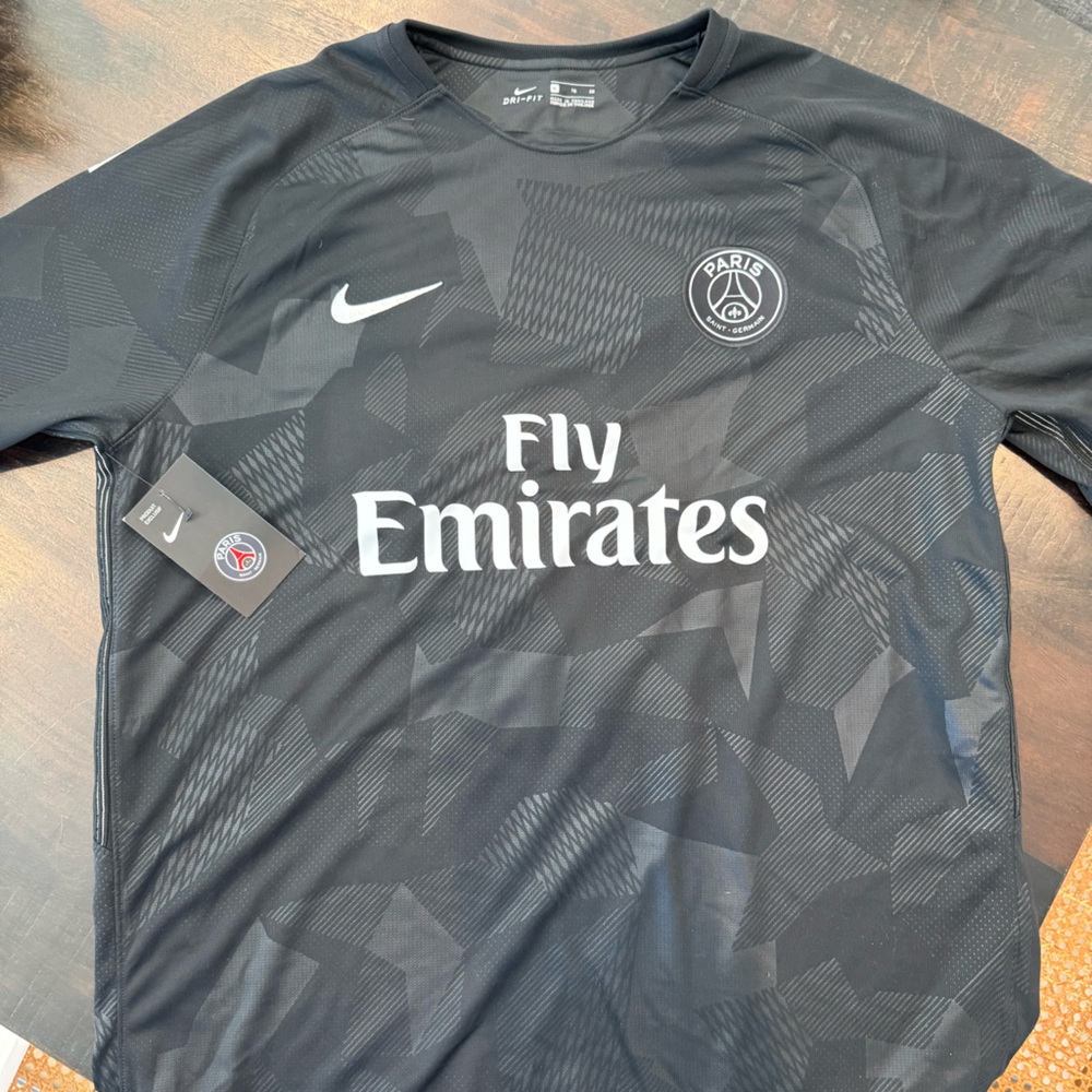 Nike Black PSG Men's Jersey Neymar